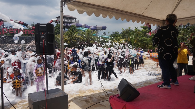 Bubble Foam Party