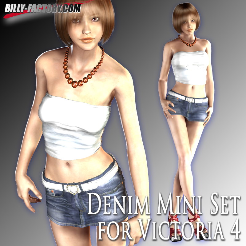 V4 Denim Mini Set