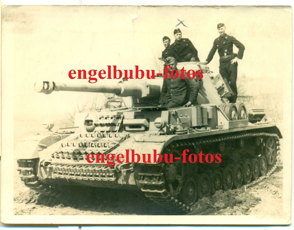 FOTO - PANZER - PANZER IV - AUSFÜHRUNG G - Selt.