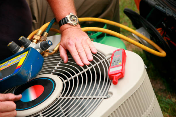 AC blowing warm air Austin