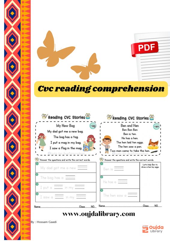 Download Cvc reading comprehension PDF or Ebook ePub For Free with | Oujda Library