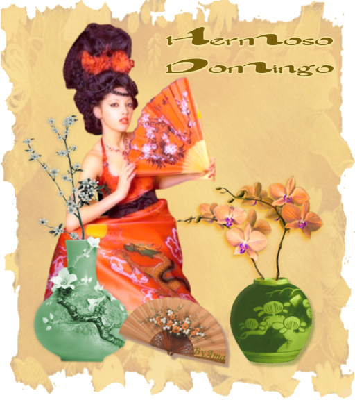 Floreros Japoneses  Domingo