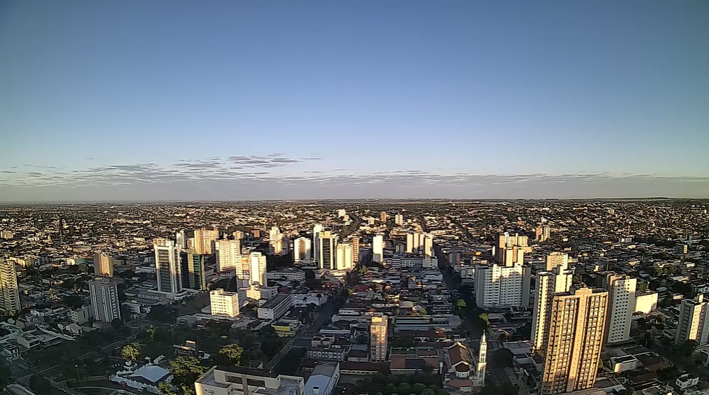 Campo Grande nesta manhã de sábado