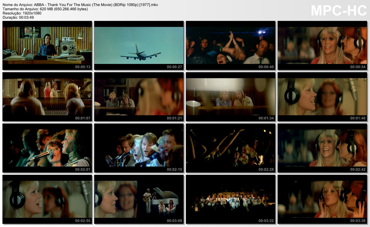 ABBA - Thank You For The Music (The Movie) (BDRip 1080p) [1977]