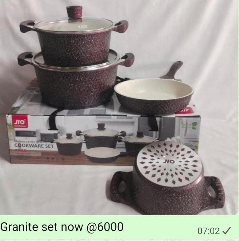 Granite ceramic cookware