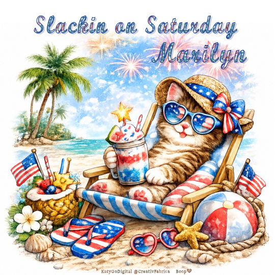 Slackin on Sat Marilyn by Boop