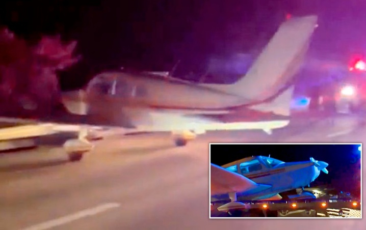 Piloto ebrio arrestado tras aterrizar de emergencia en una autopista de Misuri