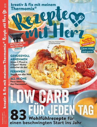 Cover: Rezepte mit Herz Magazin (Thermomix) No 01 2023