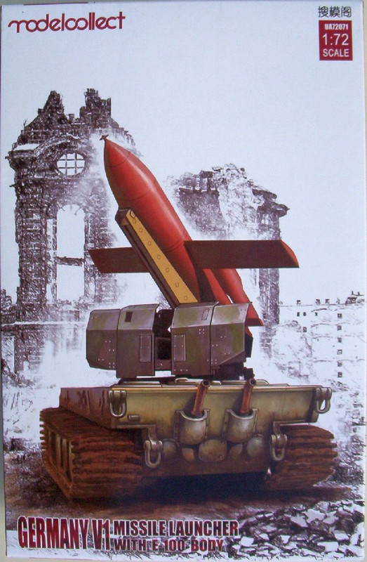 Modelcollect 72 Germany V1 Missile Launcher With E-100 Body