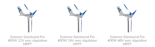 Une gamme d’éoliennes domestiques