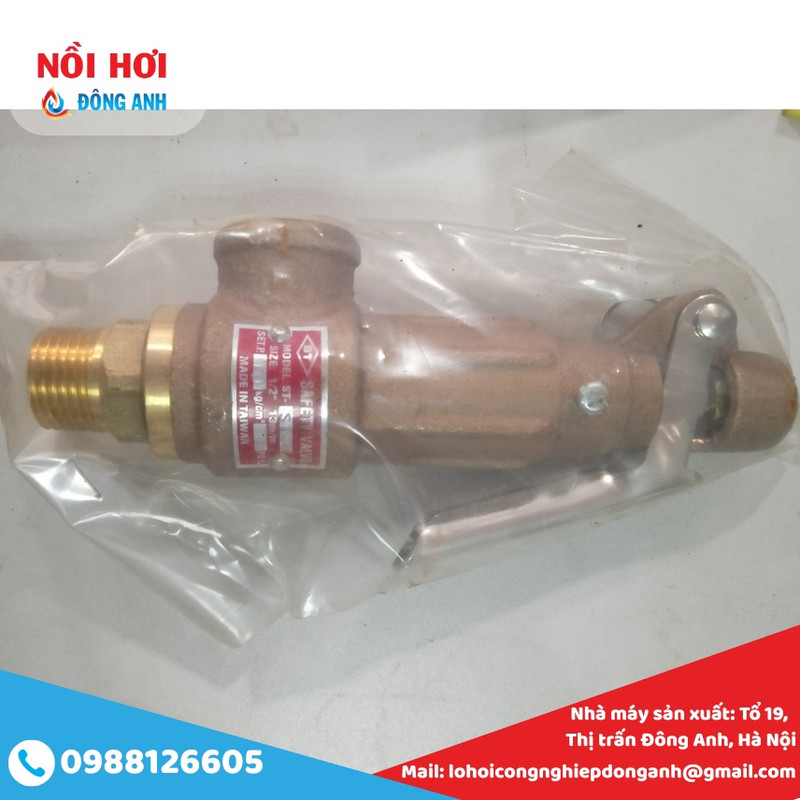 van an toàn nồi hơi