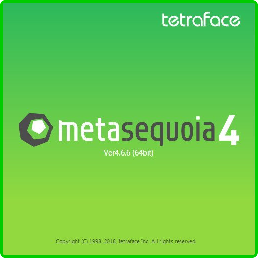 Tetraface Inc Metasequoia 4.8.2a Tetraface-Inc-Metasequoia-4-8-2a
