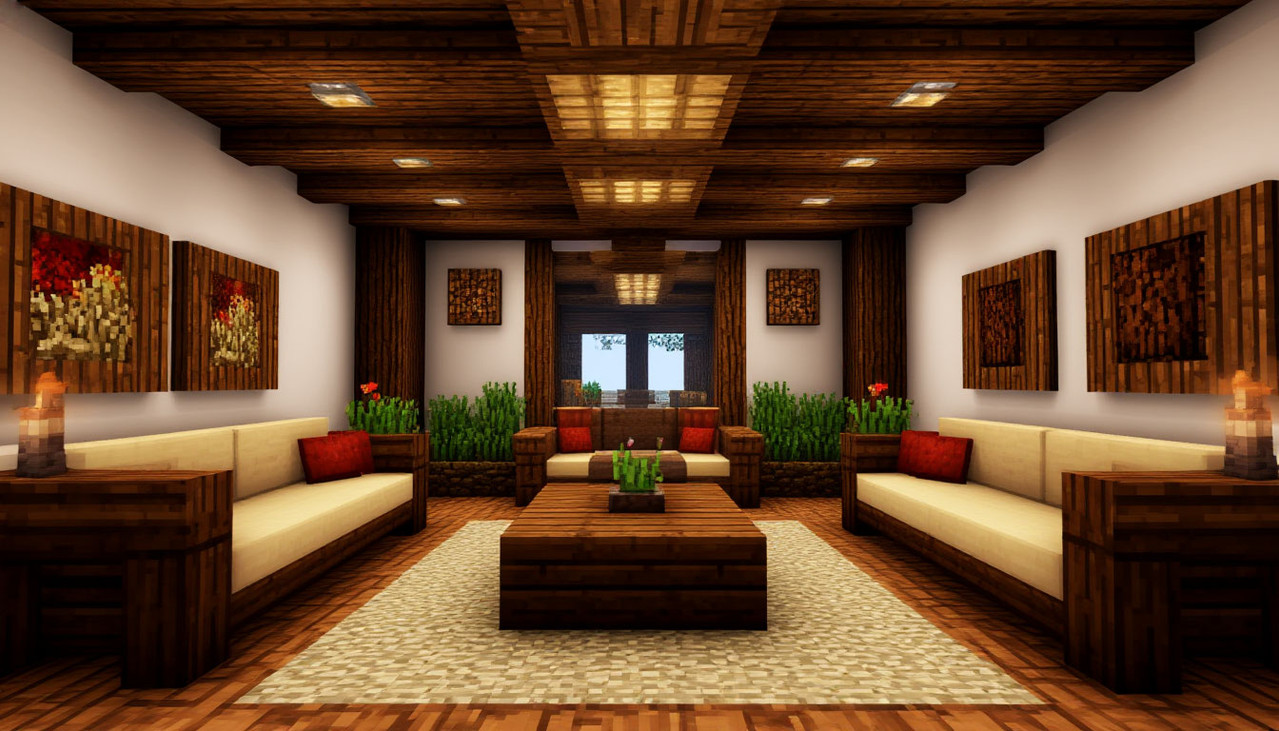 Minecraft строительство дома 2