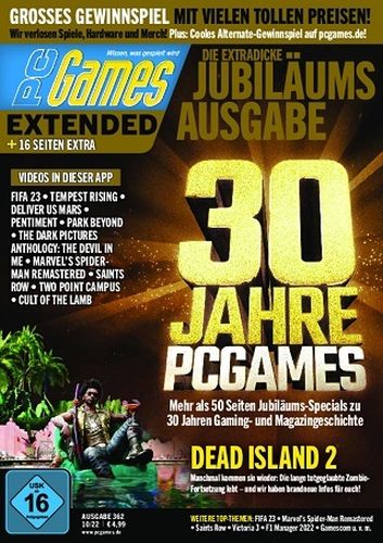 Cover: Pc Games Magazin Oktober No 10 2022