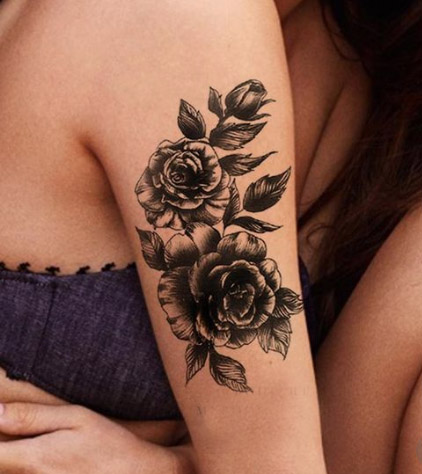 Black-and-white-flower-tattoo 512235 (97)