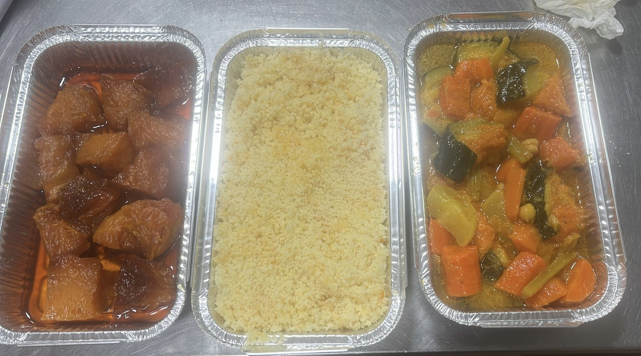 Cous Cous con Verduras y Calabaza Dulce (Parve)