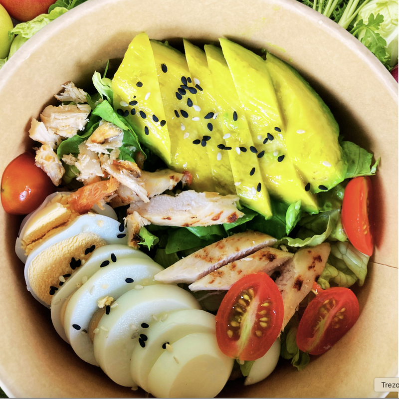 สลัดอกไก่เพื่อสุขภาพ