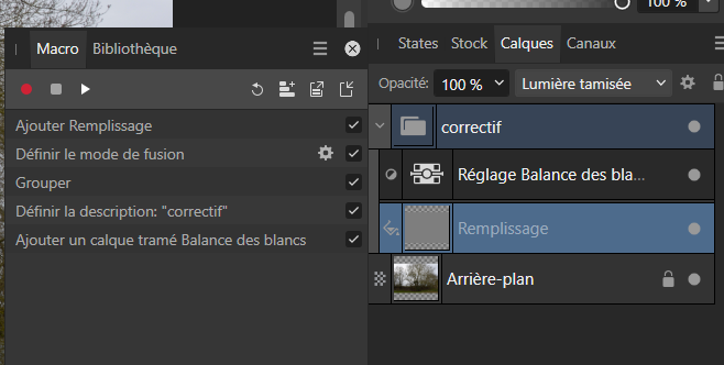 Macro Correctif