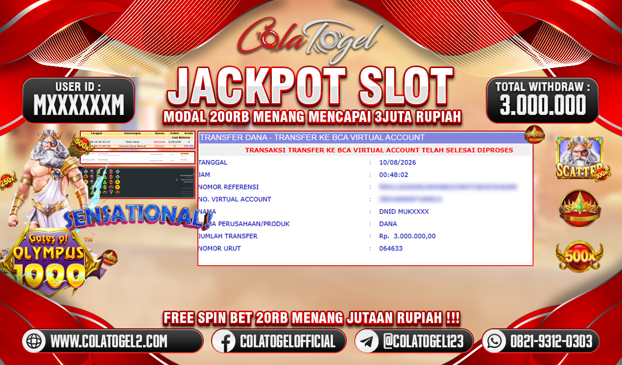 JACKPOT SLOT GACORR!!