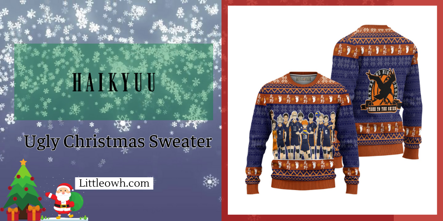27 Anime Ugly Christmas Sweaters For Otaku In Holiday Season
