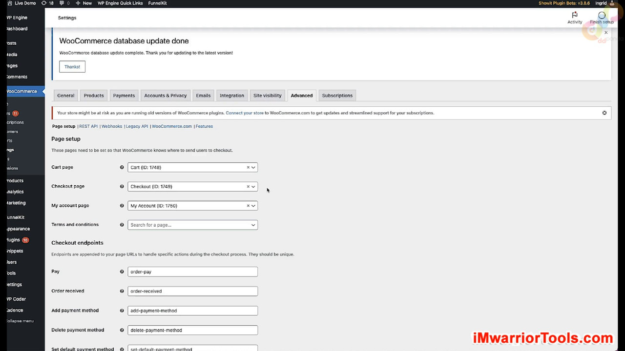 02 The essential Woo Commerce pages mp4 0001