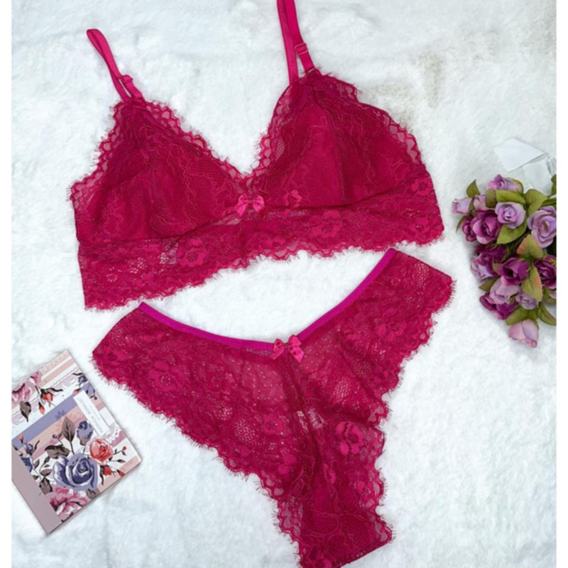 Lingerie Renda Sem Bojo - Vores Variadas