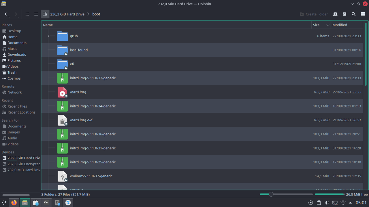 /boot partition is almost full and "sudo apt purge autoremove" doesn