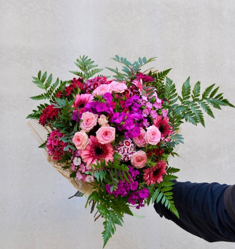 Bouquet en Tonal Rosado