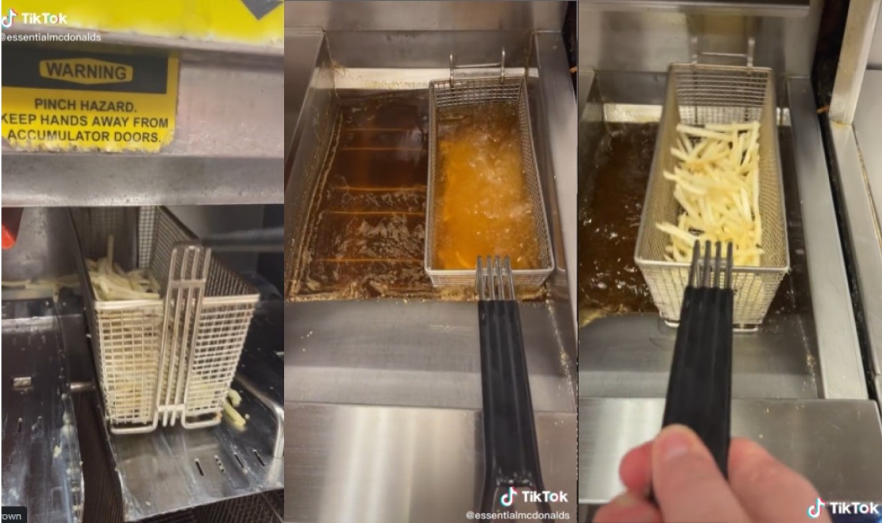 TikTok revela el secreto de las papas fritas de McDonald’s<br><br>Cómo hacer las papitas fritas perfectas