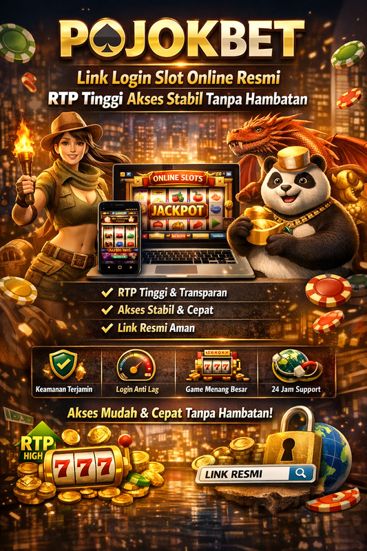 POJOKBET Link Login Slot Online Resmi RTP Tinggi Akses Stabil Tanpa Hambatan image 1