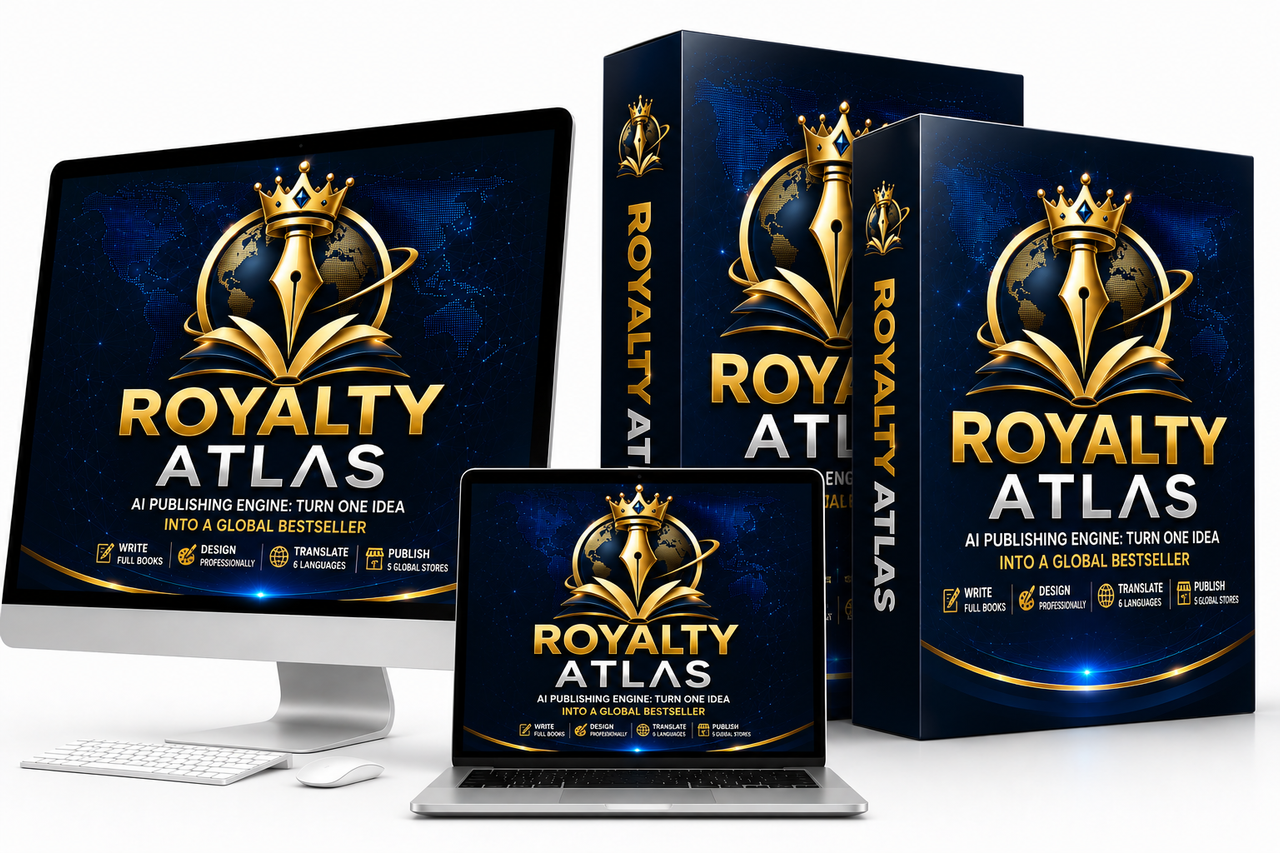 Royalty Atlas product mockup
