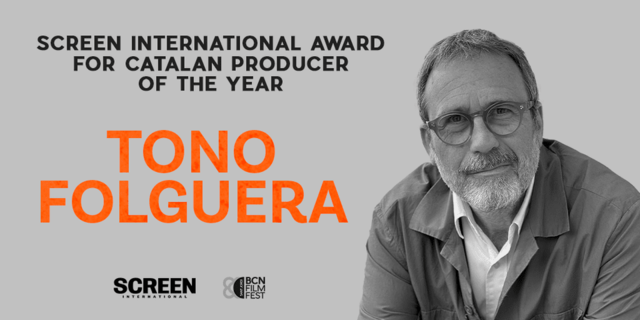 TONO FOLGUERA RECIBIRÁ EL PREMIO DE PRODUCTOR DEL AÑO EN EL BCN FILM FEST 2025