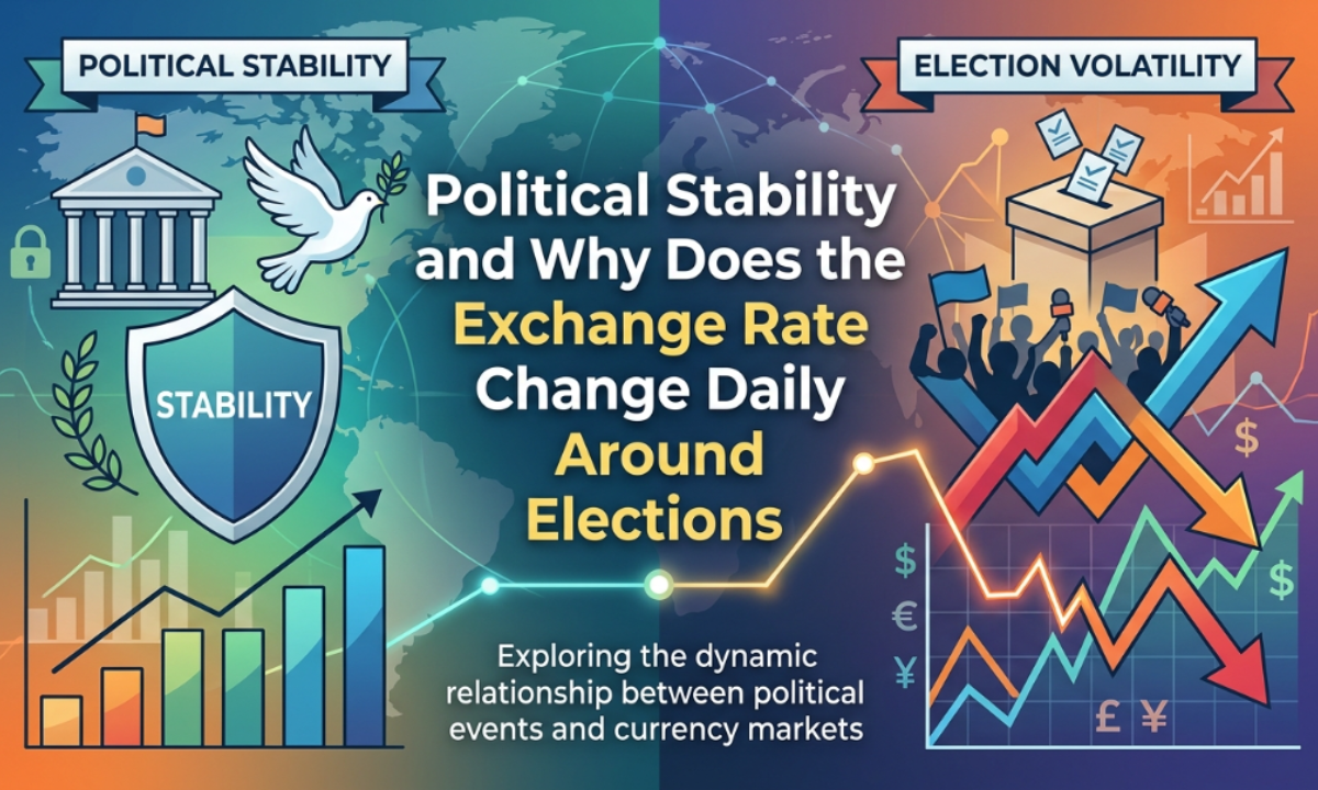Political stability and why the exchange rate changes daily around elections