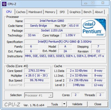 CPU-Z 1.96.1