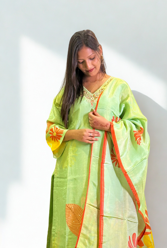 Elegant Kurti 3-Piece Sets