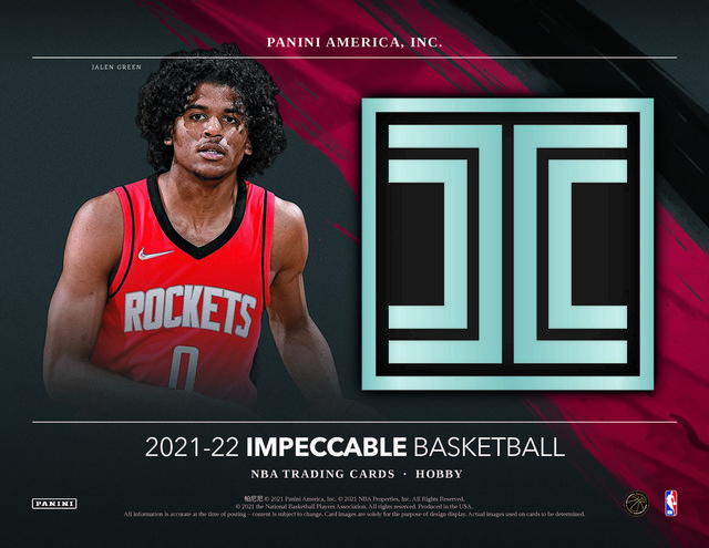 FICHE] 2021-22 PANINI IMPECCABLE - Basketball Trading Cards