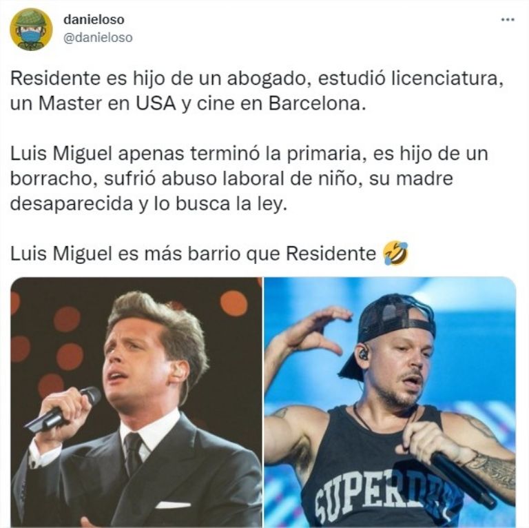 Luis Miguel es más barrio que Residente: Teoría se vuelve viral en redes