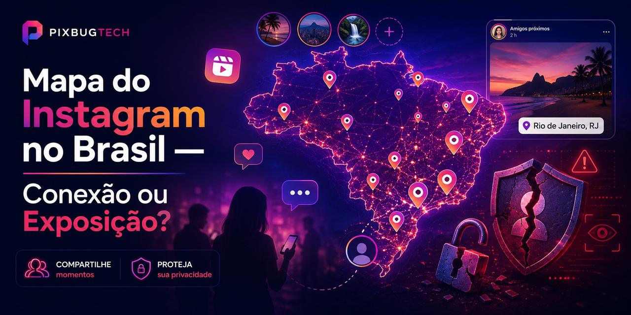 Mapa do Instagram Chega ao Brasil: Conexão Rápida ou Exposição Desnecessária?