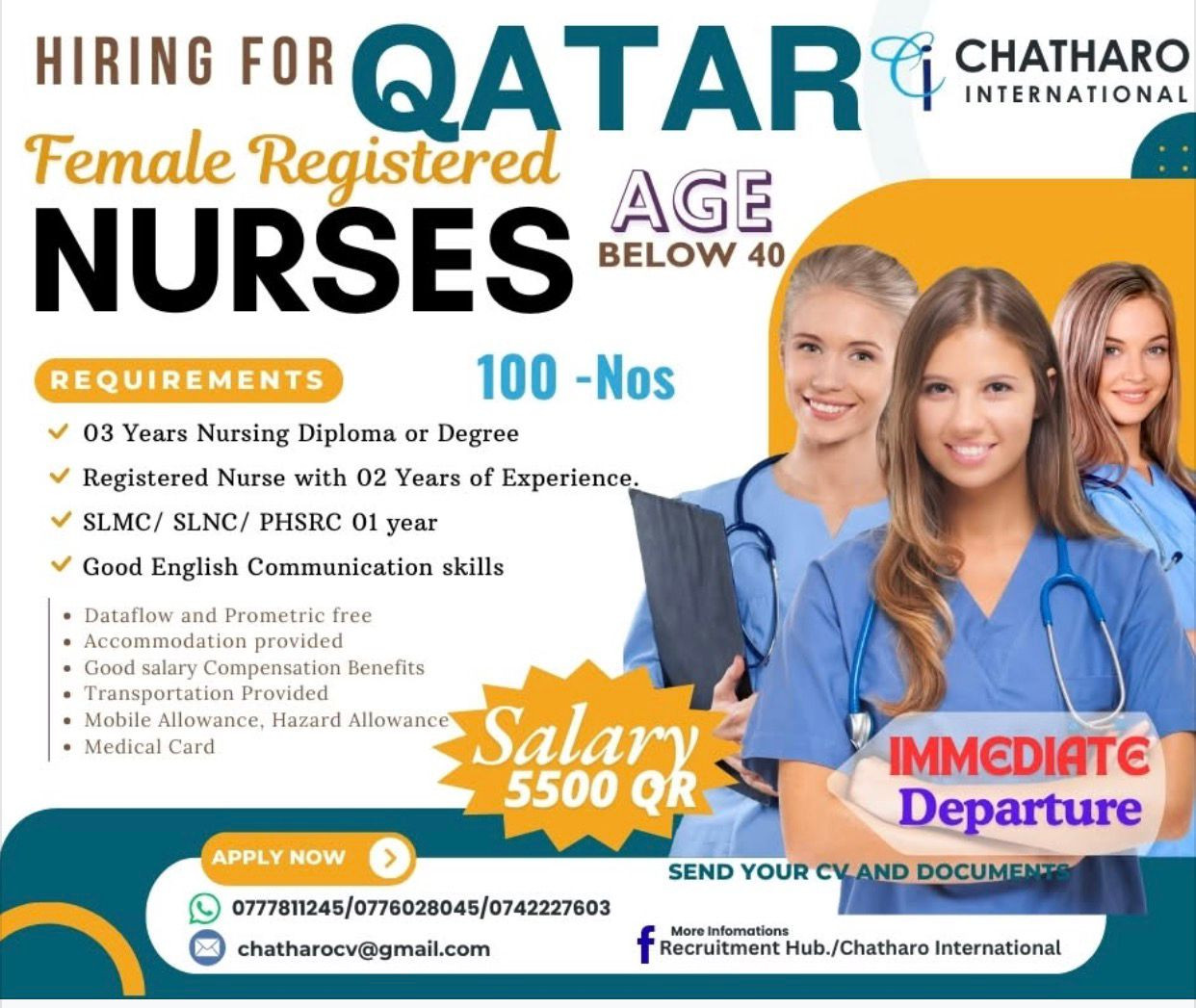 International recruitment success