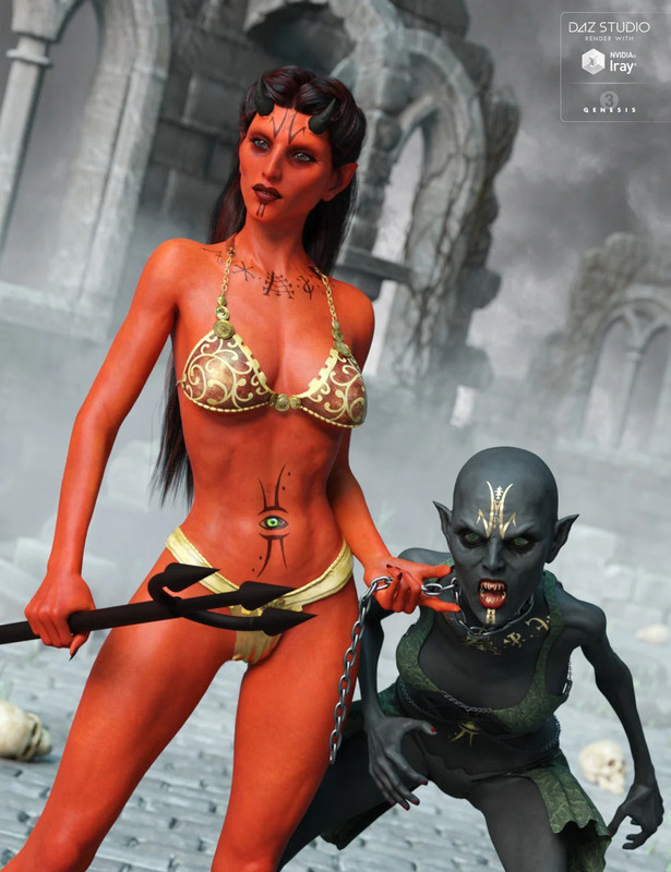 Azriel for Anneka She Devil Demon and Genesis 3 Female s