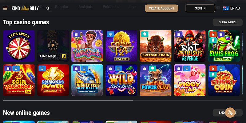 King Billy Casino AU