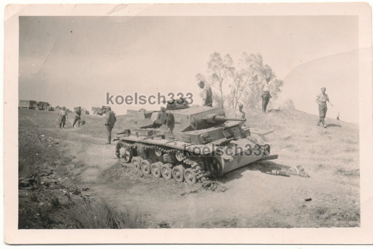 Panzer III Kampfwagen Wrack Ostfront Kämpfe Wehr