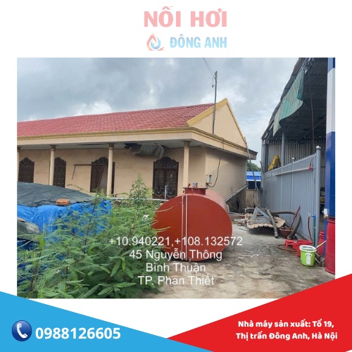 bồn thép chứa dầu 4m3