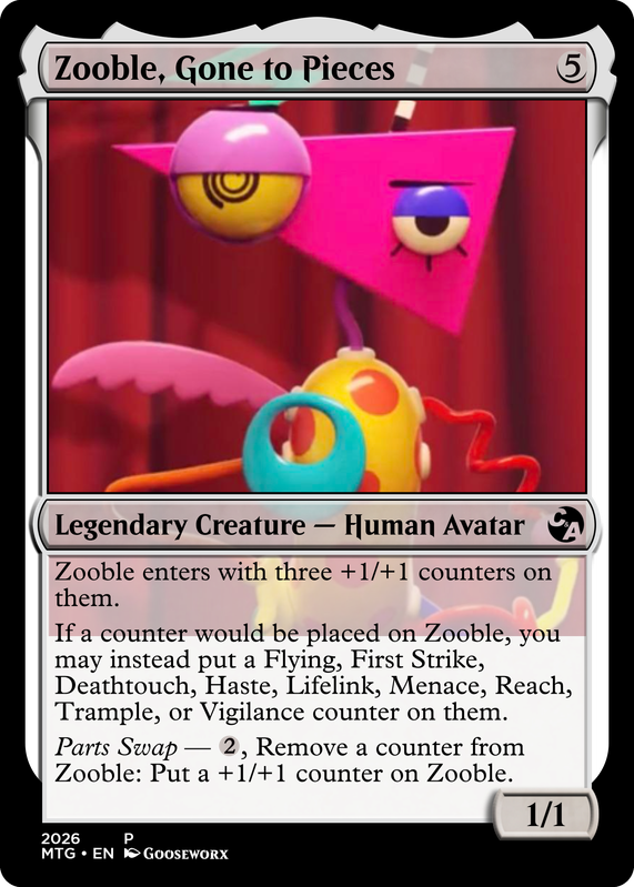 Zooble Gone to Pieces