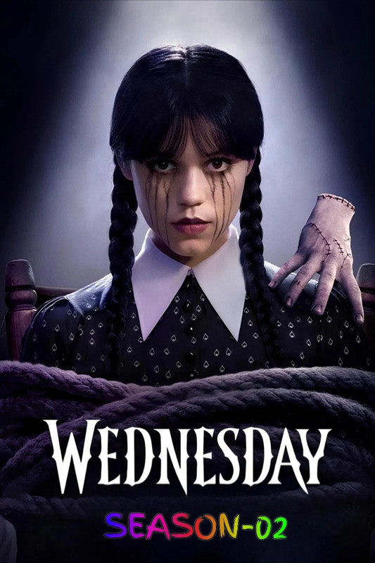 Wednesday 2025 S02 Dual Audio Hindi ORG 1080p 720p 480p WEB-DL x265 ESubs