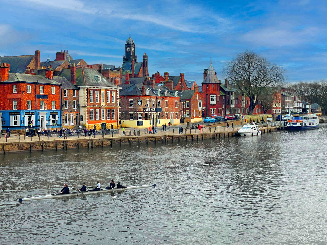 River Ouse - UK river flowing through England