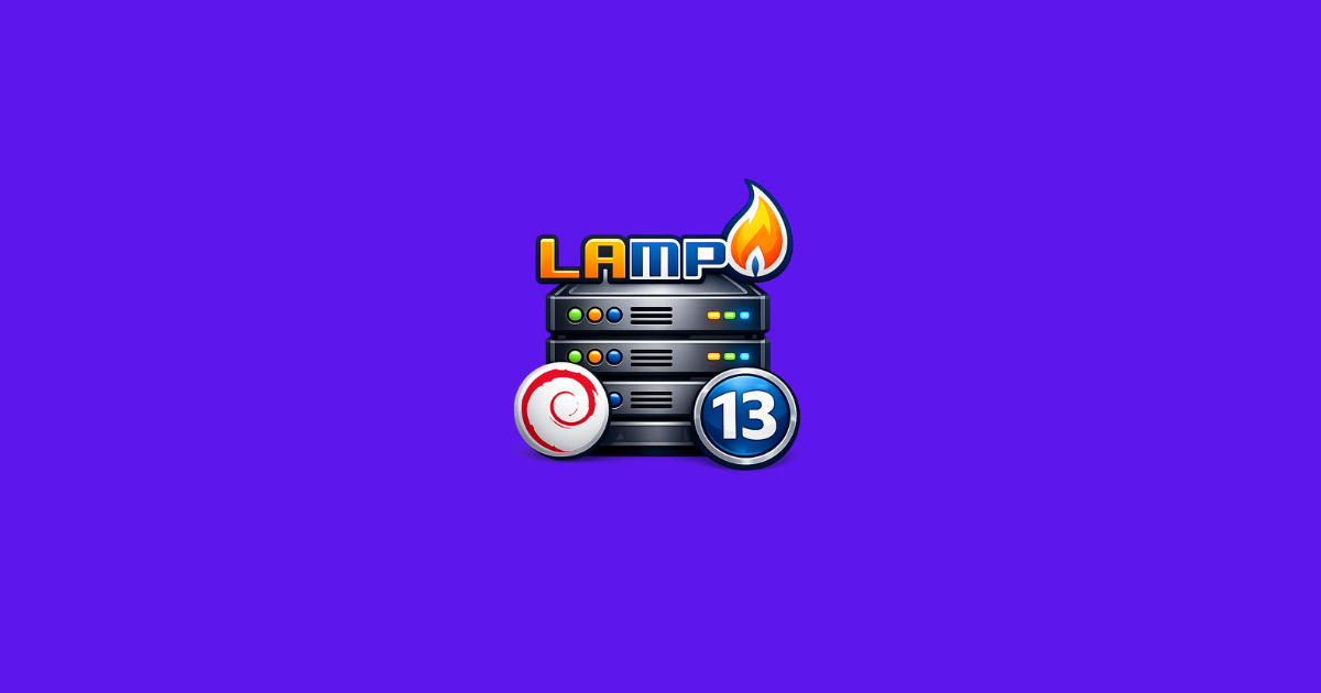 Instalasi LAMP Server di Debian 13 (Apache, PHP, MariaDB) Lengkap — ulin00