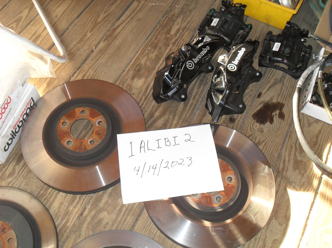 FOR SALE 2014 GT500 OEM brakes, front & rear, complete