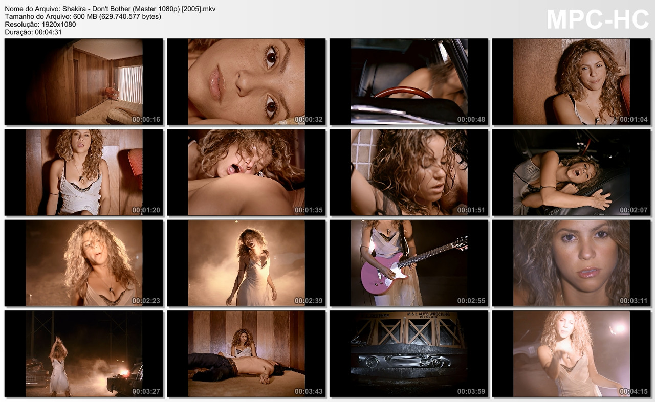 Shakira - Don't Bother (Master 1080p) [2005]