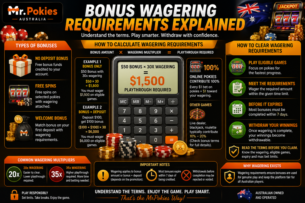 bonus wagering requirements
